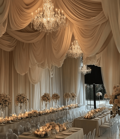 tinted-events-design-and-planning-initmate-weddding-reception-dramatic-sheer-drape-swag-design-by-tintedevents.com