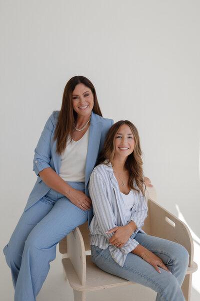 Melinda and Chancey, the team behind Fancy Chancey in San Diego CA