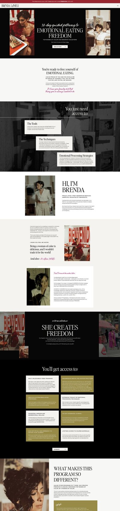 Brenda Lomeli Creates Freedom Nov 13 7 PM