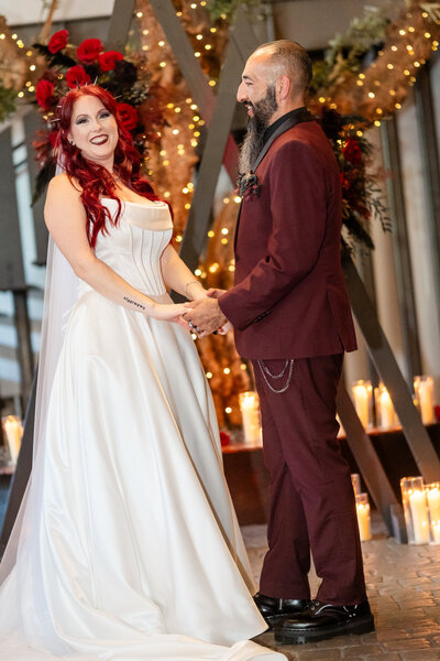 wedding couple in San Diego