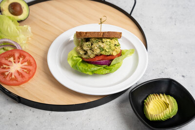 Gluten free sandwich at Mason Dixon Bistro