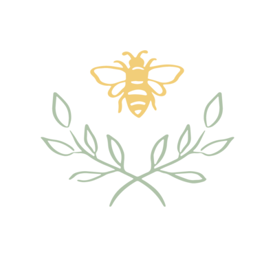Lettered Grace Logo-Bee Crest
