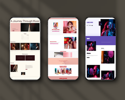 image of websites on iphones