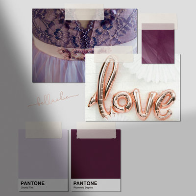 Moodboard and branding elements for a custom Showit website designed to reflect the client’s unique style.