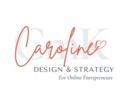 Logo for Caroline M. Klos Design and Strategy
