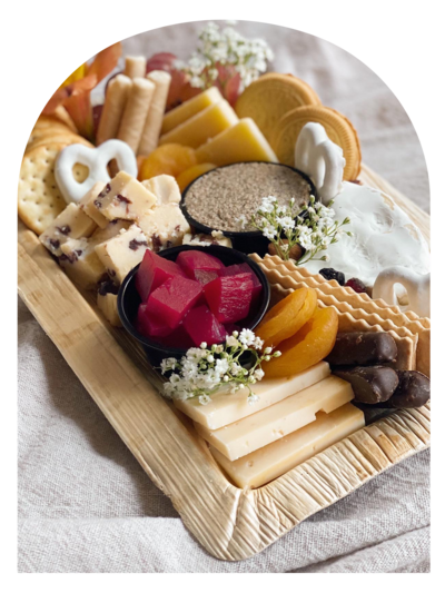 The Dancers Pantry Cheese Individual Board