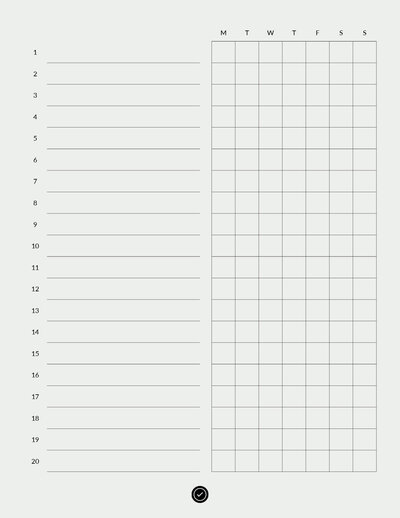 Notebook No 12 Digital Planner by Click 2 Plan-116