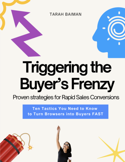 Cover page of Triggering the Buyer's Frenzy Guide