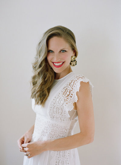 Portrait of a female website copywriting client