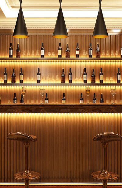 Bar and restaurant interior design