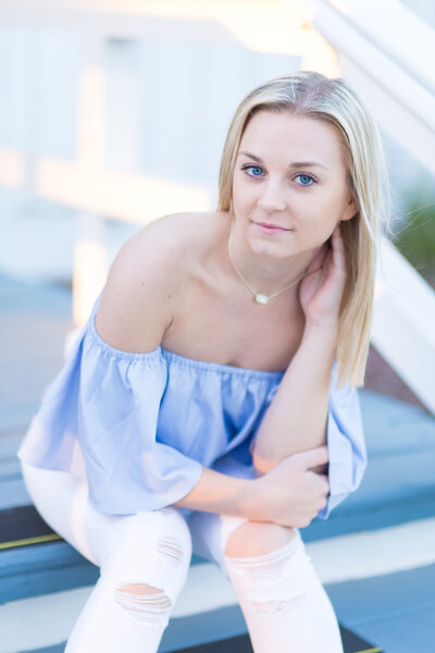 Portrait photography by Riley James Photography.
