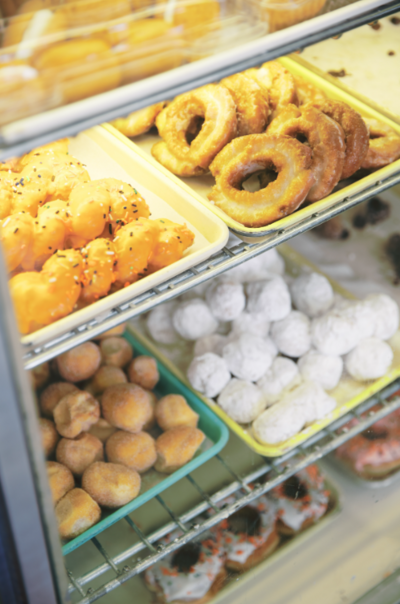 Made-from-scratch donuts and pastries in Morgan Hill, California. 