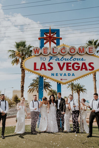 Elopement Las Vegas l Upscale Desert Weddings