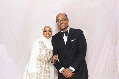Digital photo booth for cultural wedding in Ottawa.