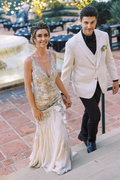 Wedding couple at the Intercontinental Sanctuary Cove.