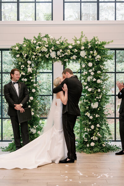 Wedding Reception Details at The Farm at Old Edwards Inn in Highlands NC