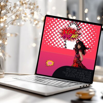 Star of Pop - Branding Element - Shop2
