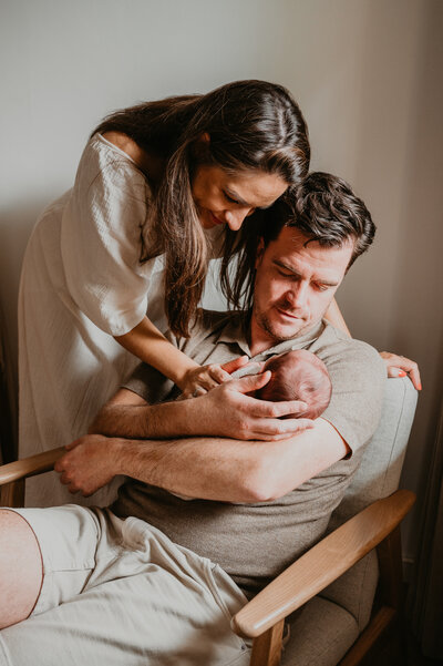Newborn shoot met gezin