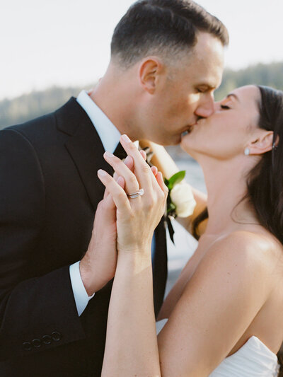 Gar Woods Wedding by Lake Tahoe Film Wedding Photographer