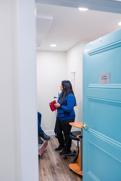 Authentic corporate lifestyle photography in Harrisonburg, VA, capturing business professionals in action