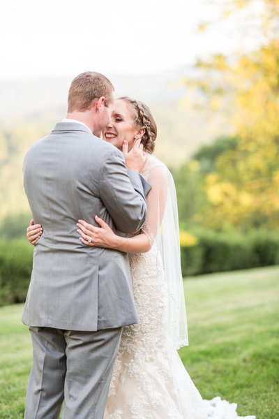 Purple & Teal Villa Nove Vineyards Summer Wedding-318