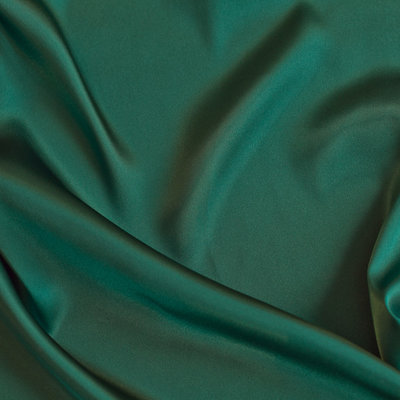 Forest Green Satin