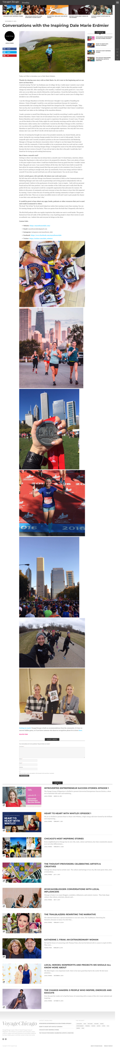 Dale Marie feature: Conversations with the Inspiring Dale Marie Erdmier