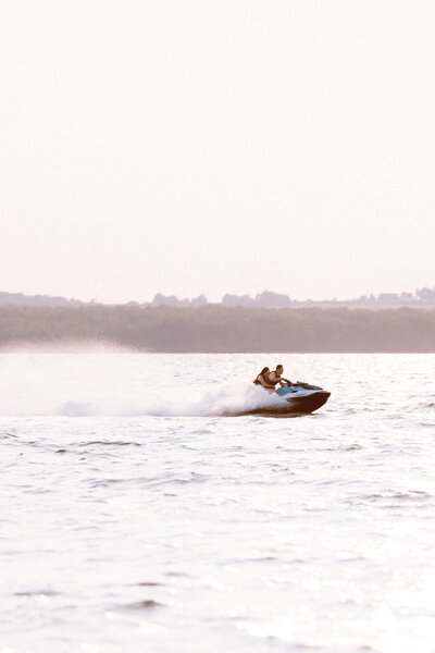 Couple on Jetski