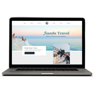 Ñande Travel Retreats Custom Website  by Austin and Monica