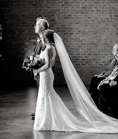 bride at iron manor houston wedding