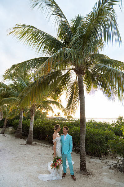 Destination wedding in Key Largo, Florida