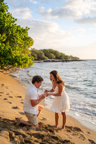 waikoloa engagement photos taken by one of the best big island photographers, Hawaii Adventure Portraits