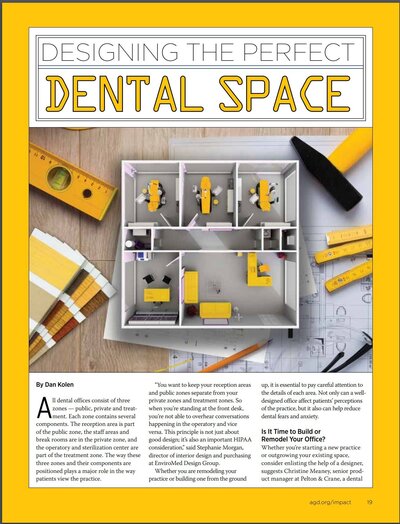 Designing the perfect dental space