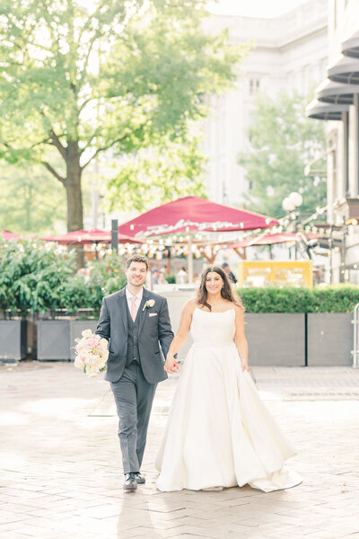 Wedding portrait of Nicole and Ryan