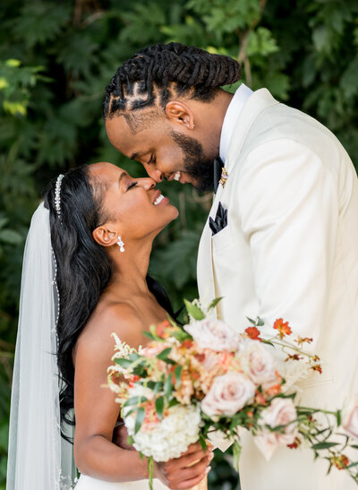 Bride and Groom portraits for their Atlanta wedding