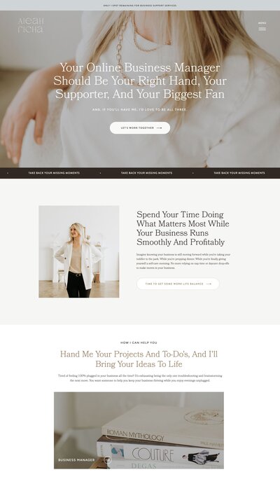Customer Example using Hailey Template Overlay Image