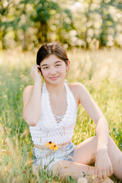 Senior Portrait by South Shore Senior Portrait Photographer Christina Runnals Photography