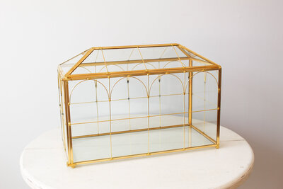 TE Inventory-Gold Greenhouse Card Box 140