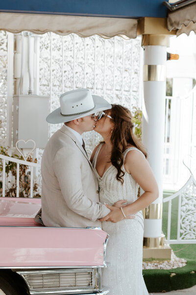 first kiss photo by Hematite Images Photography
