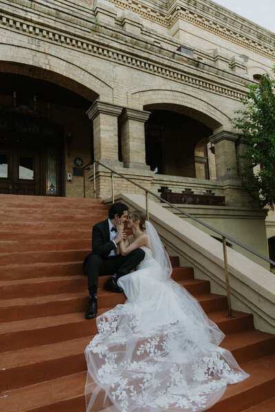 newlyweds in houston first look