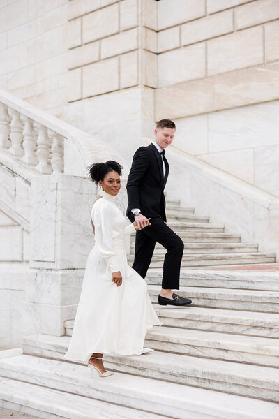 husband and wife wedding photographers in ohio