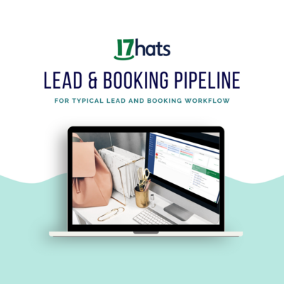 Graphic to market 17hats Booking Phone Call Scheduling Bundle from Deb Mitzel Creative.