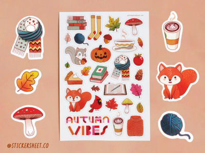 Expressive Text Stickersheet