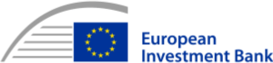 Logo of EIB: European Investment Bank. One of the international references of Envidatec.