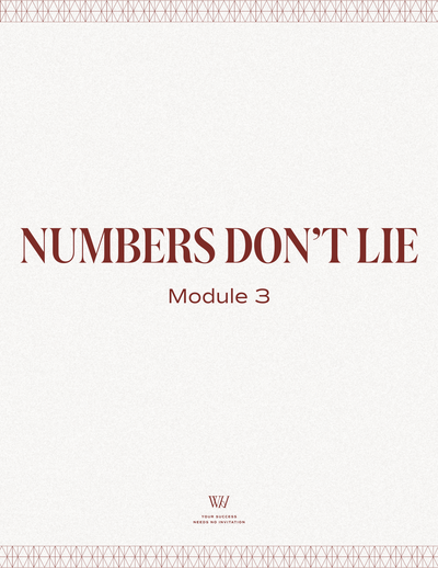 Numbers Don't Lie