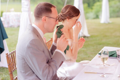 Great Fall Virginia Backyard Wedding in the Spring in DC