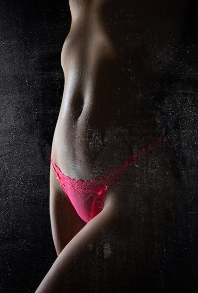 close up photo of a woman in a