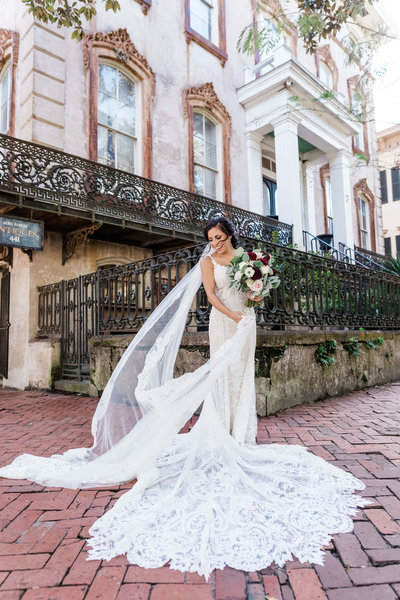 bridal portrait by St. Pete wedding photographer