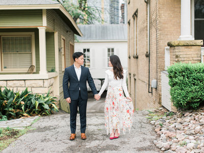 Couples engagement session in Austin Texas