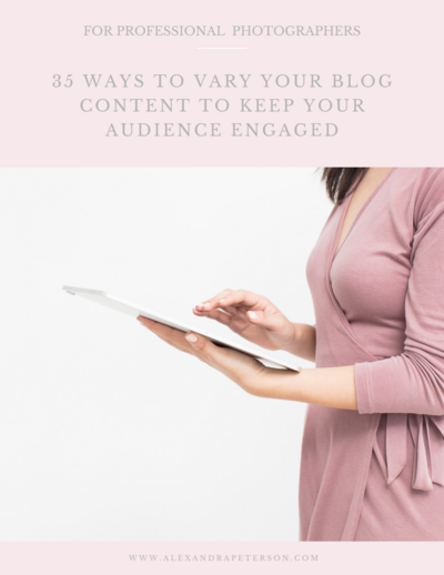 35 Ways to Vary Your Blog Content